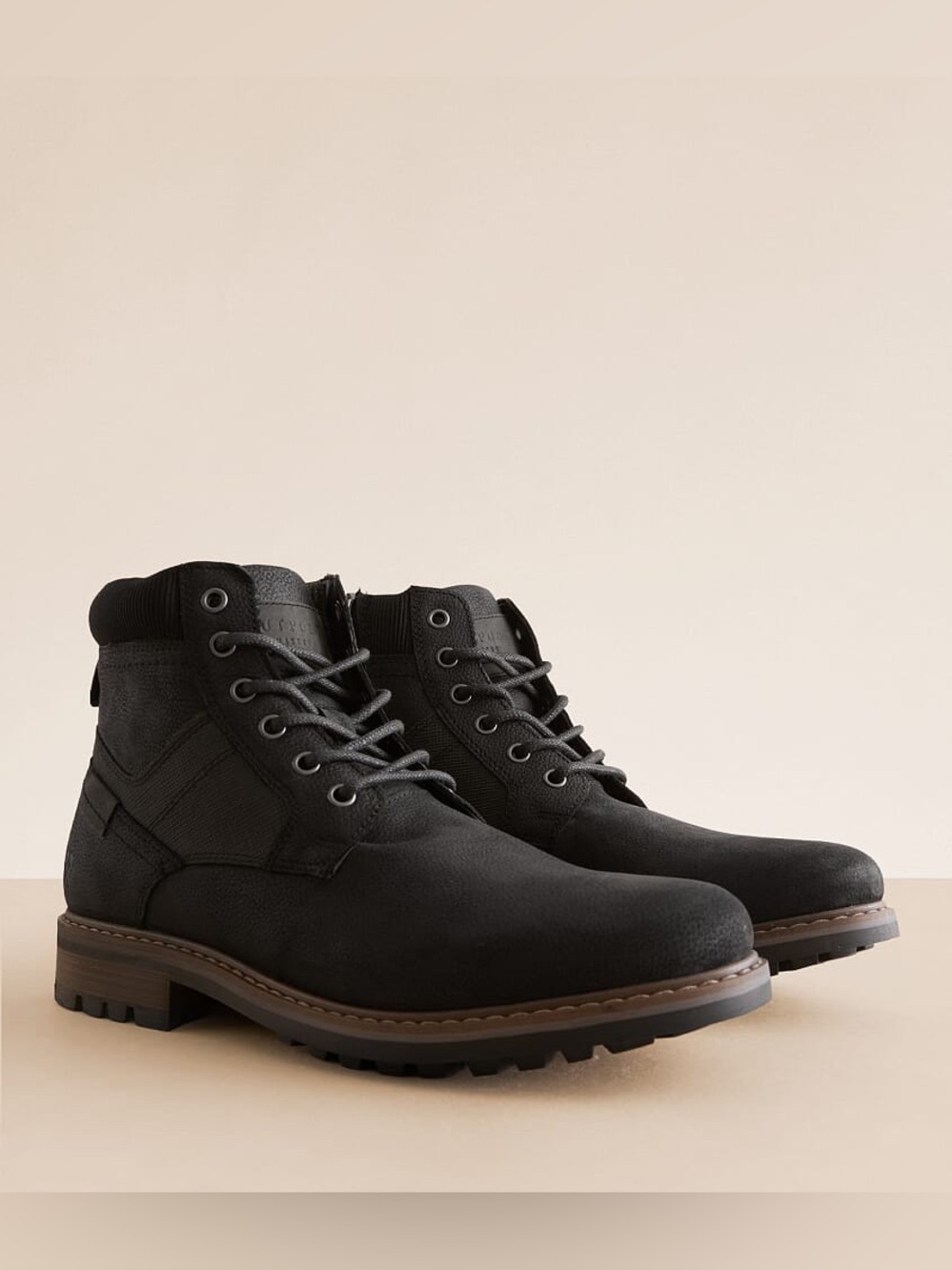 New Outpost Makers Jack Leather Boot Buckle Black Hiking Mens Sz 13